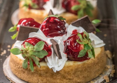 Tartinki (mini tarty) z kremem do cateringu