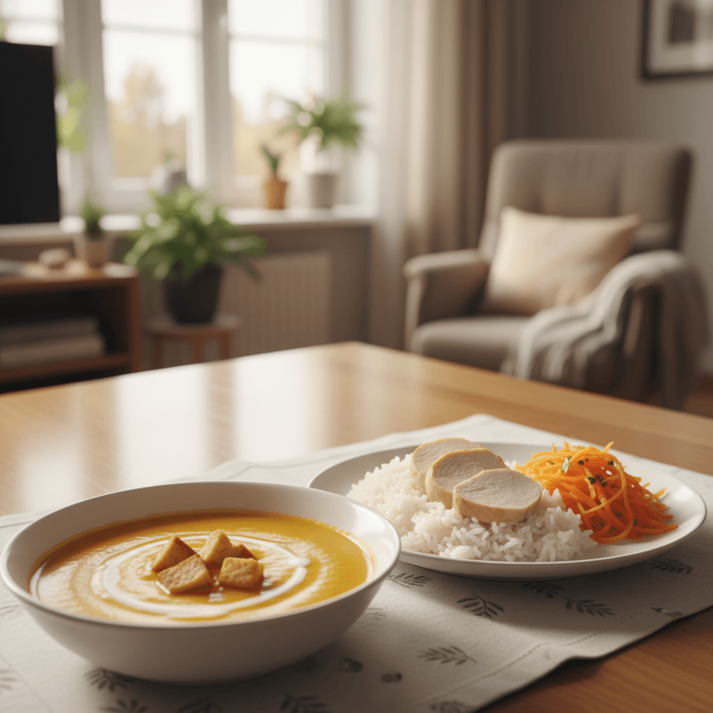 Lekkostrawny obiad - zestaw obiadowy w Nowym Sączu