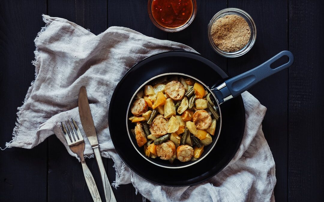 Photo roasted vegetables