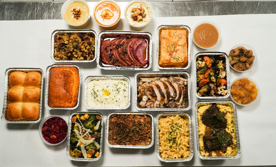 light-digestible catering meals