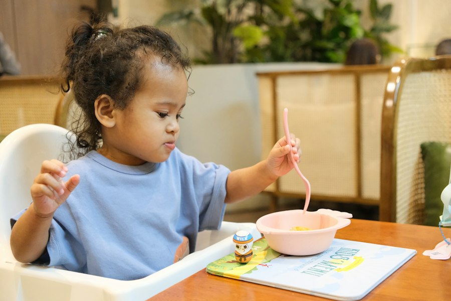 Photo children healthy meal delivery