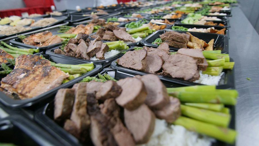 light-digestive catering meal